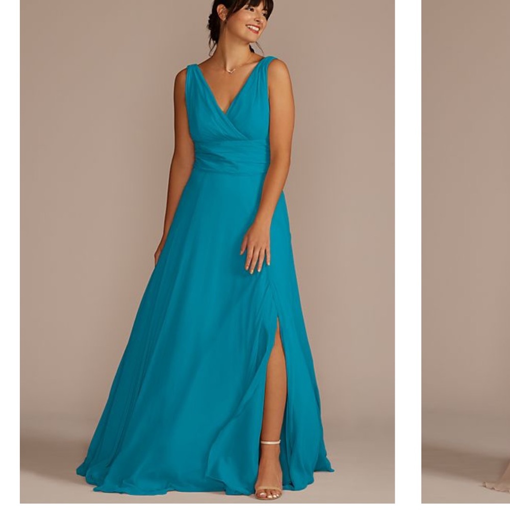 David’s Bridal Oasis bridesmaid dress, size 2